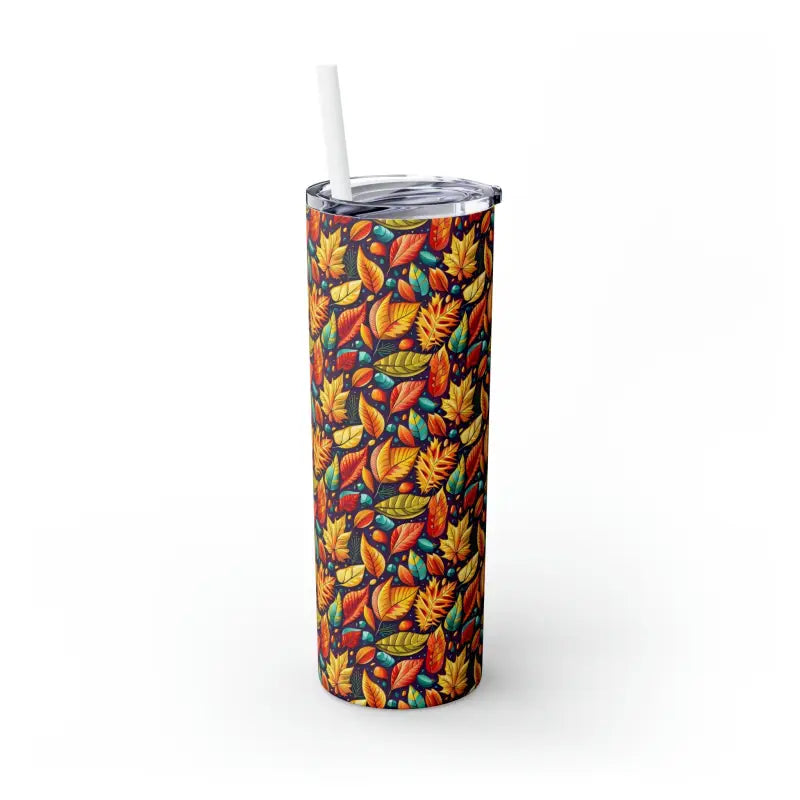 Cozy Up with the Mesmerizing Fall Leaves Tumbler - Mug