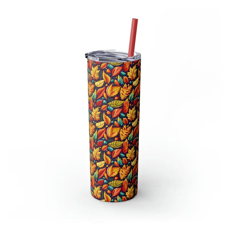 Cozy Up with the Mesmerizing Fall Leaves Tumbler - Mug