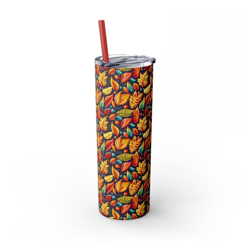 Cozy Up with the Mesmerizing Fall Leaves Tumbler - Mug