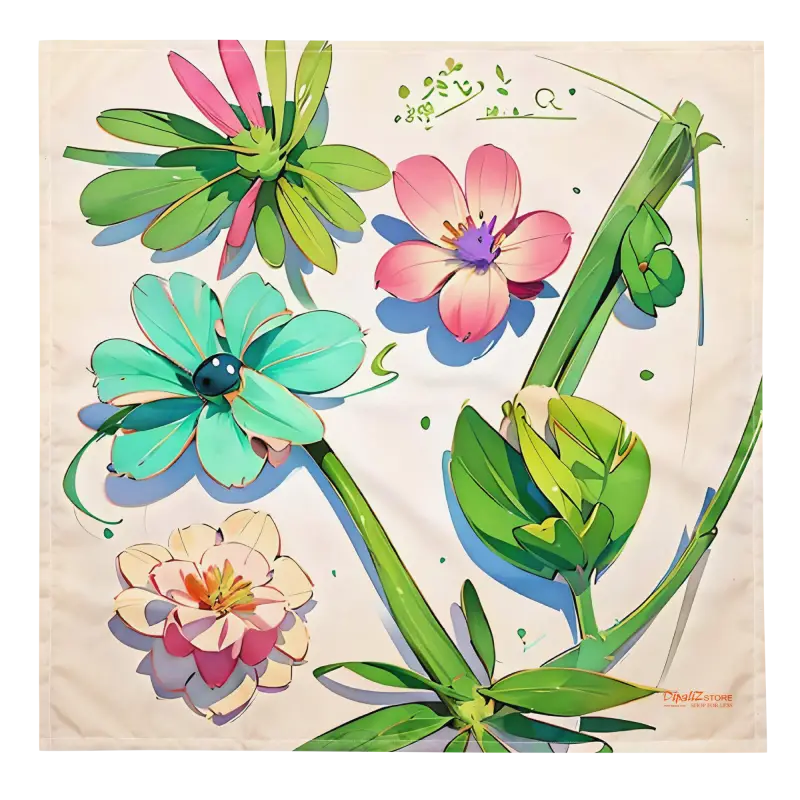 Cozify your Style with Dipaliz Lovely Flowers Bandana - l and Scarves