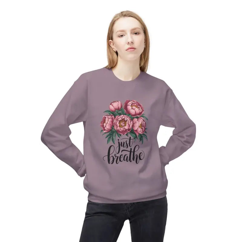 Cozy Up with Unisex Midweight Softstyle Fleece Crewneck - Sweatshirt