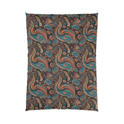 Indulge in Luxury with our Paisley Pattern Comforter - Home Decor