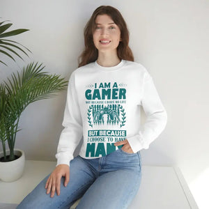 Unisex Heavy Blend Crewneck Sweatshirt - Ultimate Comfort - Dipaliz - Sweatshirts