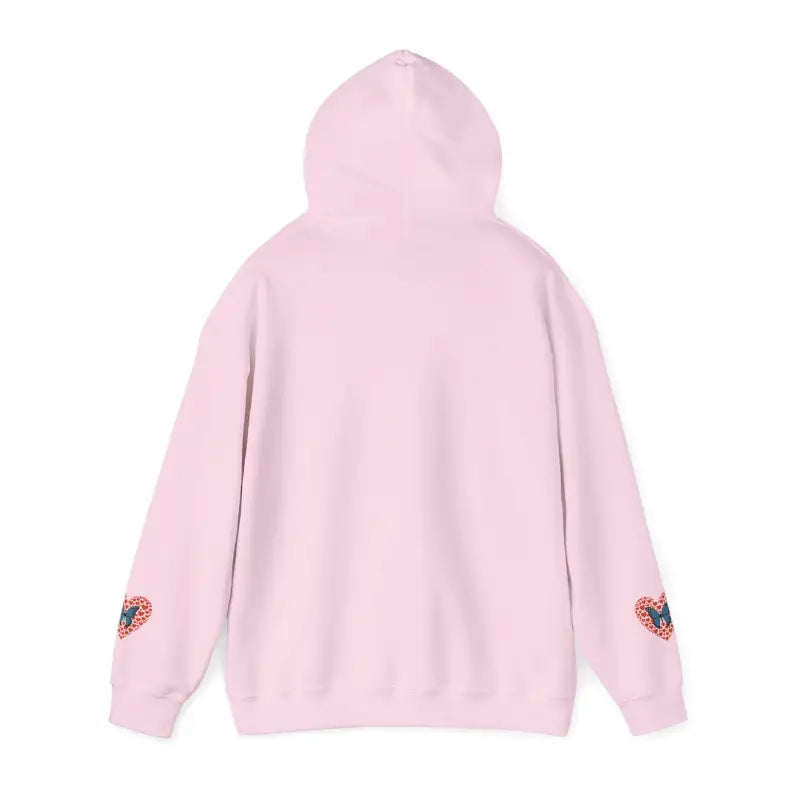 Cozy Up in Style: Unisex Heavy Hooded Butterfly Sweatshirt - Hoodie