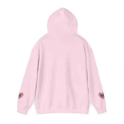 Cozy Up in Style: Unisex Heavy Hooded Butterfly Sweatshirt - Hoodie