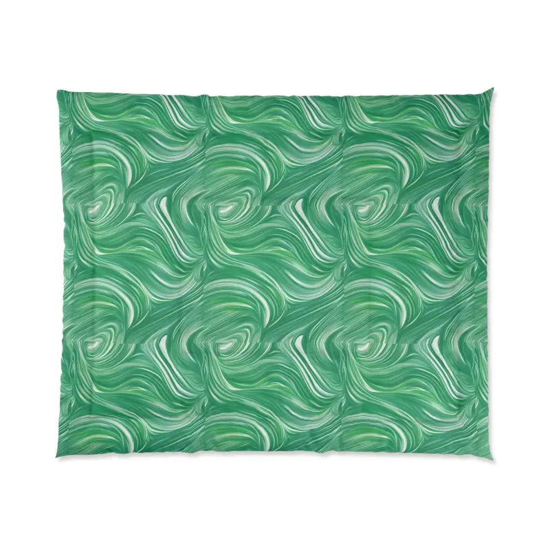 Snooze in Style with Cozy Wavy Abstract Bedding! - Home Decor