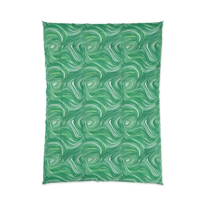 Snooze in Style with Cozy Wavy Abstract Bedding! - Home Decor