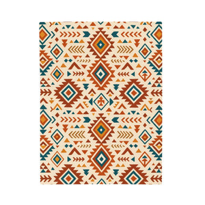 Velveteen Plush Blanket – Vibrant Print - Dipaliz - Blankets
