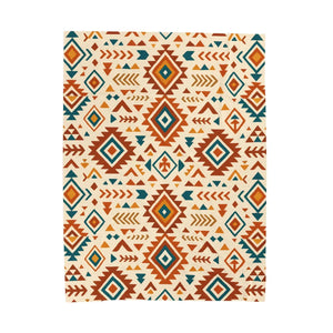 Velveteen Plush Blanket – Vibrant Print - Dipaliz - Blankets