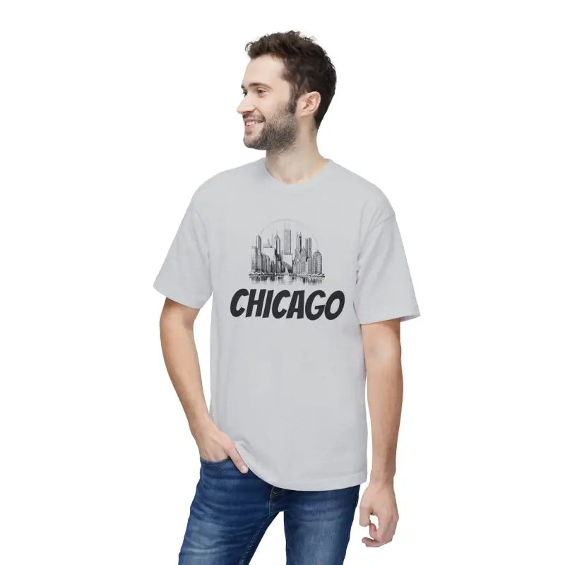 Windy City Cotton Tees: Trendy Fashion for 2024 - Dark Ash / s T-shirt