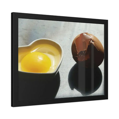 Chic Cracked Egg Framed Paper Posters for your Home - Poster