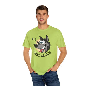 Funny Howlarious Wolf Cotton Tee Women’s Fashion Comfort - Dipaliz - T-shirts
