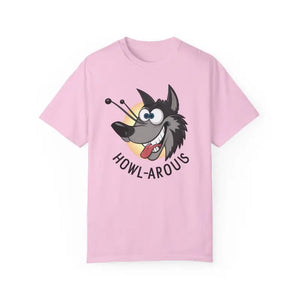 Funny Howlarious Wolf Cotton Tee Women’s Fashion Comfort - Dipaliz - T-shirts