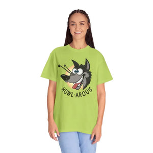 Funny Howlarious Wolf Cotton Tee Women’s Fashion Comfort - Dipaliz - Kiwi / 4xl - T-shirts