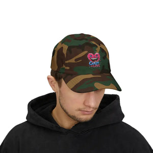 Classic Dad Cap - Green Camo Casual Cool Style - Dipaliz - Hats