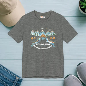 Adventure T-shirt - Breeze Through the Outdoors Short Sleeve Tee - Dipaliz - T-shirts