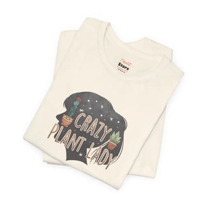 Crazy Plant Lady Unisex Jersey Short Sleeve Tee - T-shirt