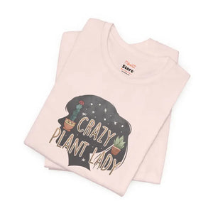 Crazy Plant Lady Unisex Jersey Short Sleeve Tee - T-shirt