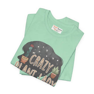 Crazy Plant Lady Tee - Soft Cotton Unisex Shirt - Dipaliz - T-shirts