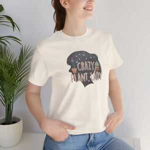 Crazy Plant Lady Unisex Jersey Short Sleeve Tee - T-shirt