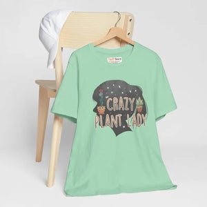 Crazy Plant Lady Tee - Soft Cotton Unisex Shirt - Dipaliz - T-shirts