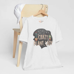 Crazy Plant Lady Tee - Soft Cotton Unisex Shirt - Dipaliz - T-shirts
