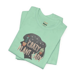 Crazy Plant Lady Unisex Jersey Short Sleeve Tee - T-shirt