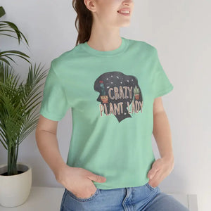 Crazy Plant Lady Unisex Jersey Short Sleeve Tee - T-shirt