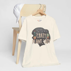 Crazy Plant Lady Tee - Soft Cotton Unisex Shirt - Dipaliz - T-shirts
