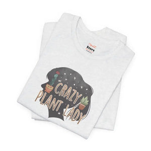 Crazy Plant Lady Unisex Jersey Short Sleeve Tee - T-shirt