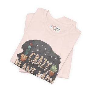 Crazy Plant Lady Tee - Soft Cotton Unisex Shirt - Dipaliz - T-shirts