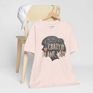 Crazy Plant Lady Tee - Soft Cotton Unisex Shirt - Dipaliz - T-shirts