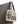 Stitched seam and handle join on the DipaliZ Crazy Plant Mom tote
