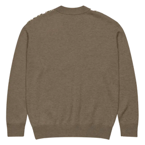 Cream Black Geometric Pattern Cardigan - Soft Layering - Dipaliz - Cardigans