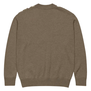 Cream Black Geometric Pattern Cardigan - Soft Layering - Dipaliz - Cardigans