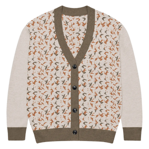 Cream Cable Knit Button Cardigan - Classic Patterns - Dipaliz - Cardigans