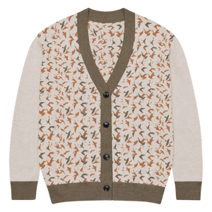 Cream Cable Knit Button Cardigan - Classic Patterns - Dipaliz - Cardigans