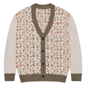 Cream Cable Knit Button Cardigan - Soft Cozy Layering - Dipaliz - 3xl - Cardigans