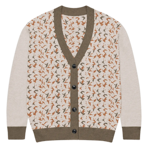 Cream Cable Knit Button Cardigan - Classic Patterns - Dipaliz - Cardigans