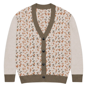 Cream Cable Knit Button Cardigan - Soft Cozy Layering - Dipaliz - l - Cardigans