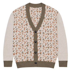 Cream Cable Knit Button Cardigan - Classic Patterns - Dipaliz - Cardigans