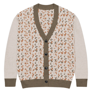 Cream Cable Knit Button Cardigan - Classic Patterns - Dipaliz - Cardigans