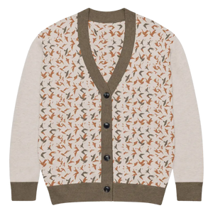 Cream Cable Knit Button Cardigan - Soft Cozy Layering - Dipaliz - Xl - Cardigans