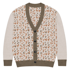 Cream Cable Knit Button Cardigan - Classic Patterns - Dipaliz - Cardigans