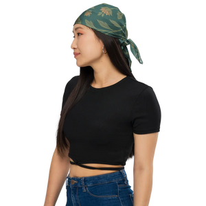 Floral All-over Print Bandana - Recycled Polyester - Dipaliz - Bandanas & Headties