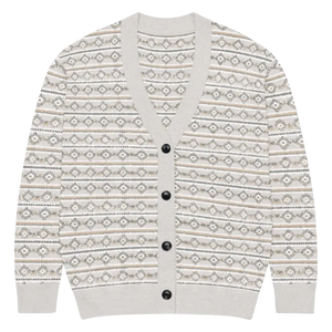 Cream Ribbed Knit Button Cardigan - Ultimate Comfort - Dipaliz - s - Cardigans