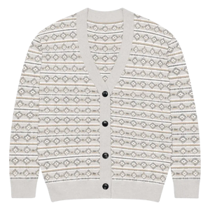 Cream Ribbed Knit Button Cardigan - Ultimate Comfort - Dipaliz - Xl - Cardigans