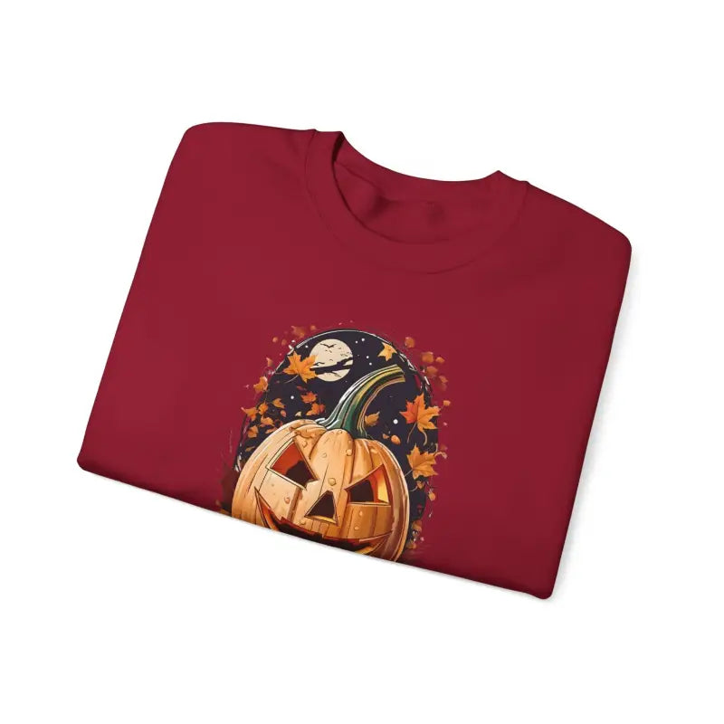 Creep it Real: Unisex Jack o Lantern Heavy Blend Crewneck - Sweatshirt