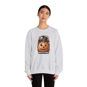 Jack o Lantern Heavy Blend Crewneck Sweatshirt - Dipaliz - Sweatshirts