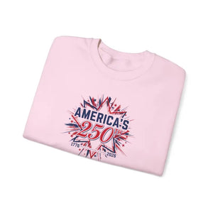 Patriotic 250th Anniversary Crewneck Sweatshirt Pullover - Dipaliz - Sweatshirts